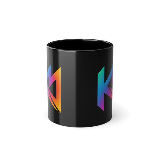 KM Black 11oz Mug